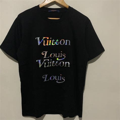 louis vuitton hologram t shirt